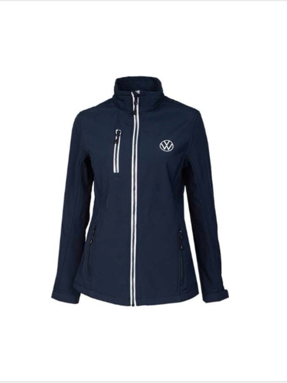 Volkswagen Women’s Navy Softshell Jacket Size Small